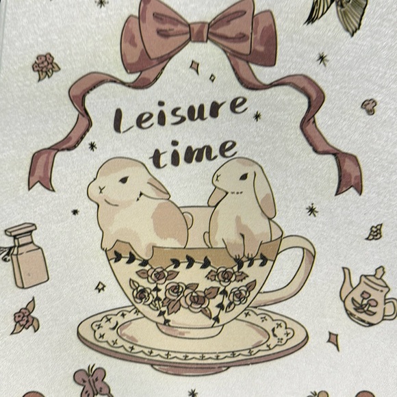 🧸 NWT Whimsical Pearl & Pink iPad Cover 7th 8th & 9th Generation 360 Rotation - Picture 2 of 6